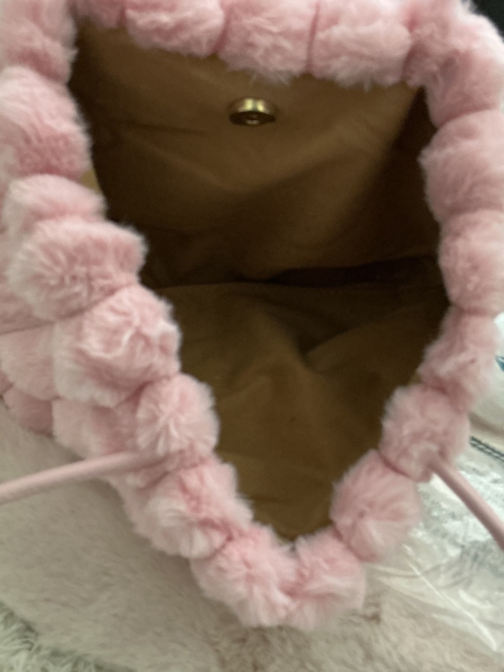 Prada Fur Shoulder Bag Authentic GWP ITEM - Picture 5 of 13